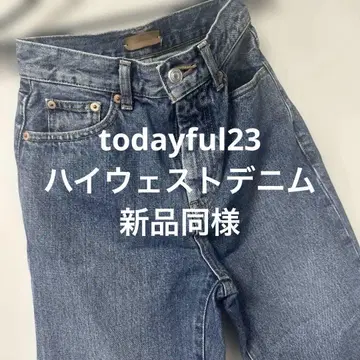 todaful 23 새상품급 스트레이트 데님