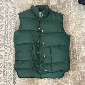 70s 필기체 택 L.L.Bean 다운 베스트