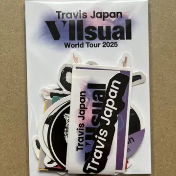Travis Japan 월드 투어 스티커 세트 트래비스 재팬
