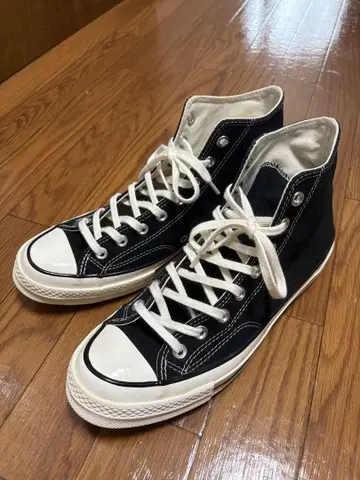 CONVERSE ALL STAR HI 블랙 하이컷 스니커즈
