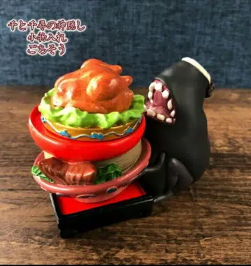 지브리 센과 치히로의 행방불명 소품함 진수성찬 카오나시