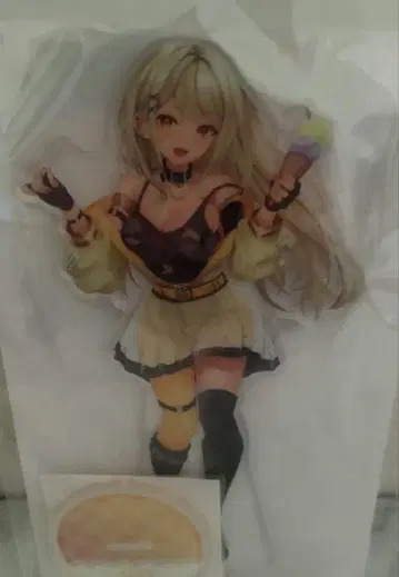새상품 미개봉 ] 브이스포! 빅 아크릴 스탠드 칸나리 큐피 GIGO