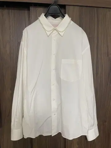 시몬 로샤 H&M 펄 셔츠