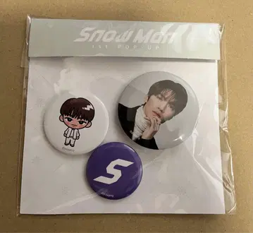 Snow Man 1st POP-UP 캔뱃지 세트 후카사와 타츠야