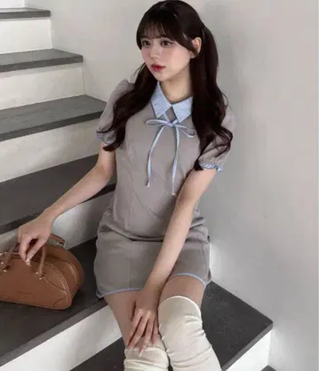 OLIVE des OLIVE 3way 도킹 미니 원피스