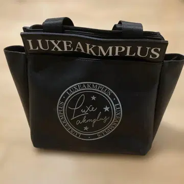 인기 LUXEAKMPLUS 블랙 토트백
