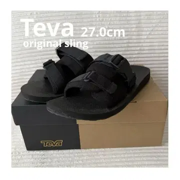 Teva 블랙 스포츠 샌들 27.0cm