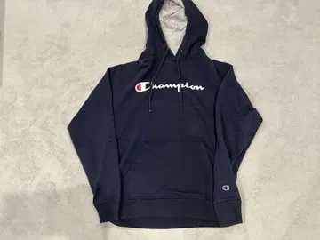Champion 후드 부착 후드티 M 네이비