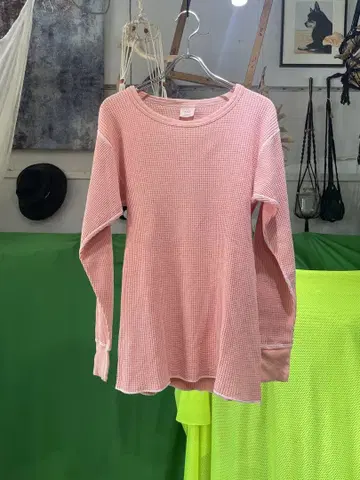 MORGAN MILLS 써멀 롱 T size.M 미국 빈티지 의류