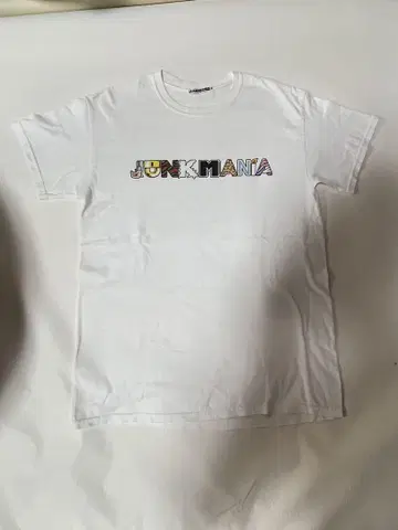 JUNKMANIA 화이트 T셔츠