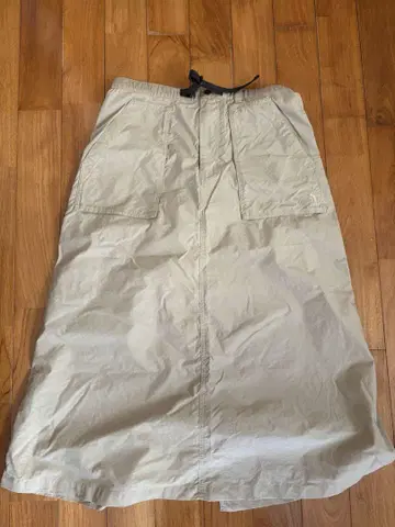 THE NORTH FACE 베이지 롱 스커트 L 사이즈