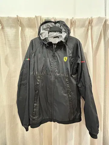 레어 페라리 PUMA Ferrari 후드 부착 나일론 자켓 후드티