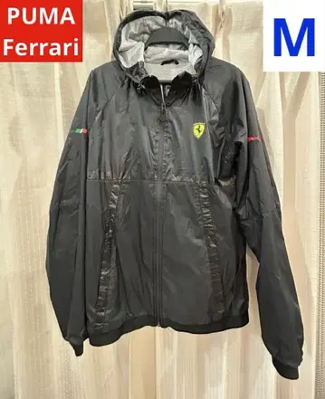 레어 페라리 PUMA Ferrari 후드 부착 나일론 자켓 후드티