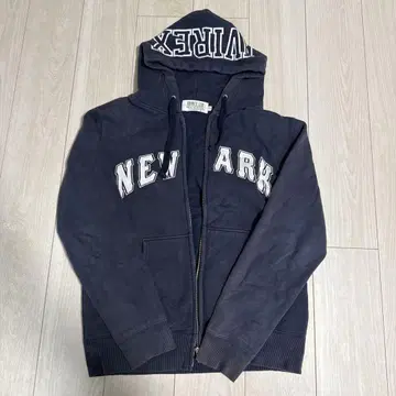 AVIREX 아비렉스 후드티 NEWARK 후드 부착 네이비 후드티