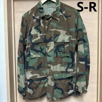 미군 실물 80's USMC 우드랜드 BDU 립스탑