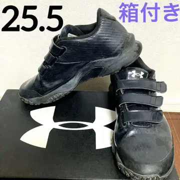 야구 트레이닝 슈즈 25.5 블랙