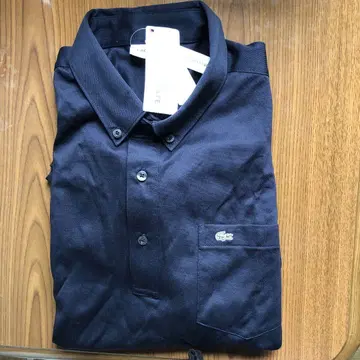 Lacoste 네이비 피케 셔츠 버튼 다운