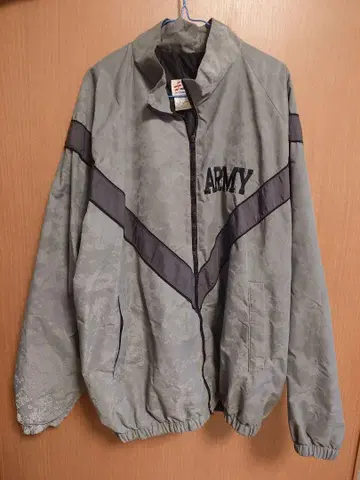 ARMY 자수 밀리터리 자켓 그레이