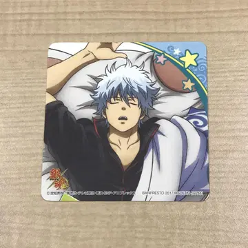 은혼 사카타 긴토키 이치방 카페 코스터 잠자는 얼굴