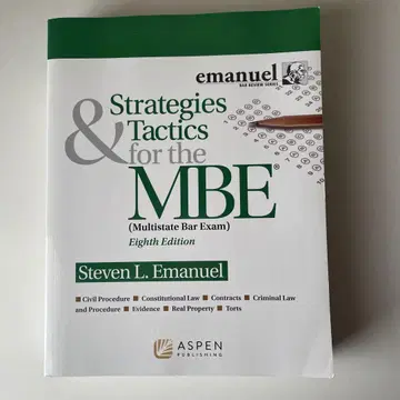Strategies & Tactics for the MBE 제8판