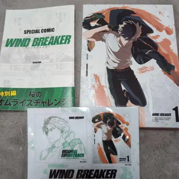 애니메이션 WIND BREAKER 윈브레 DVD 1기 1권