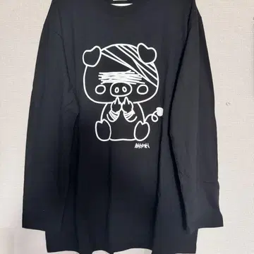 포켓몬 카드 멘 프로덕트 블랙 롱T