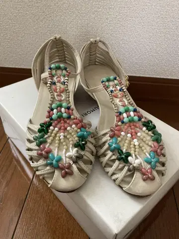 [새상품급] TSUMORI CHISATO 샌들 신발 zucca