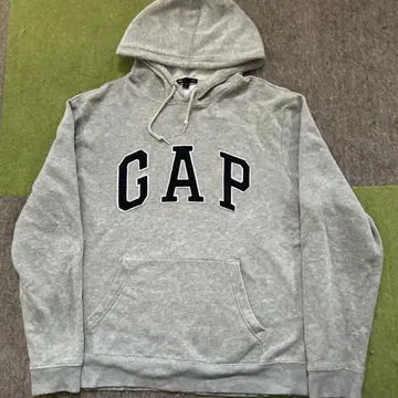 GAP 그레이 후드 부착 후드티 M 사이즈