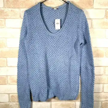 [ GAP ] 미사용 갭 니트 코튼 XS 블루 남성용 여성용