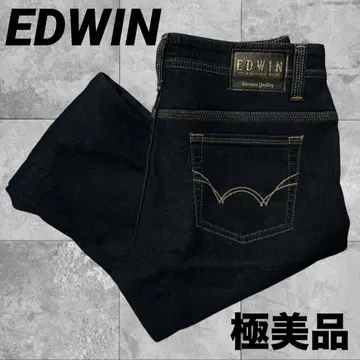 EDWIN 에드윈 속기모 데님 청바지 데님 팬츠 빅 사이즈