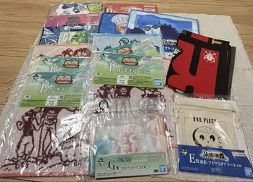 원피스 제일복권 타월 슬라이더 파우치