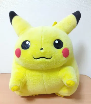 [ 레어 ] TOMY제 포켓몬 피카츄 봉제 인형 높이 39cm