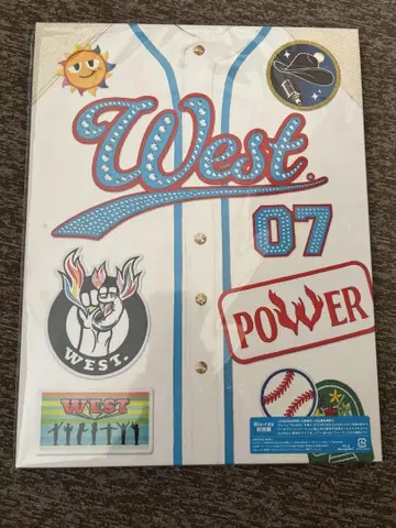 WEST LIVE TOUR POWER Blu-ray 초회반 미개봉 새상품