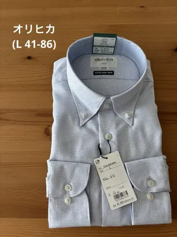 오리히카 수트 와이셔츠 41-86 슈퍼 노 아이롱 버튼 다운