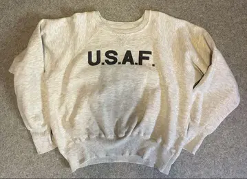 60s 빈티지 구제 의류 USAF 맨투맨
