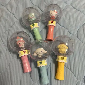 가챠 가샤폰 산리오 캐릭터즈 캡슐 지팡이 플로키 인형