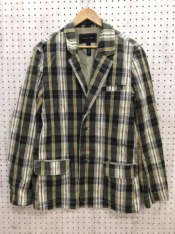 HAWKING McGILL 마드라스 체크 패턴 올 패턴 테일러드 자켓