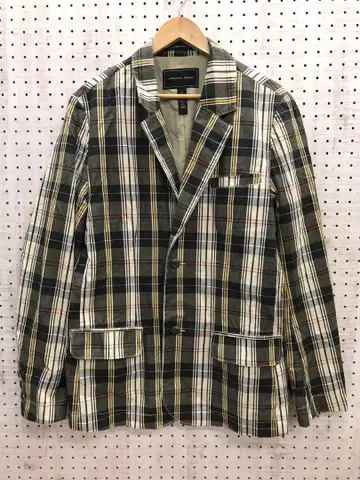 HAWKING McGILL 마드라스 체크 패턴 올 패턴 테일러드 자켓