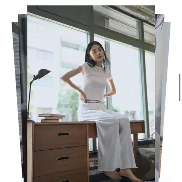 미사용 새상품 vakt. Hanes x dodojean 크롭T셔츠