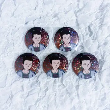 NARUTO 나루토 애니카페 캔뱃지 나라 시카마루