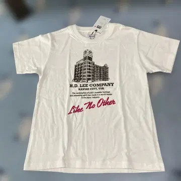 Lee H.D. Company 반팔T셔츠 M사이즈 화이트