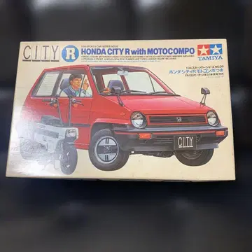TAMIYA 1/24 혼다 시티 R (모토콤포 포함)