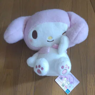 My Melody 얼굴 가리기 봉제 인형