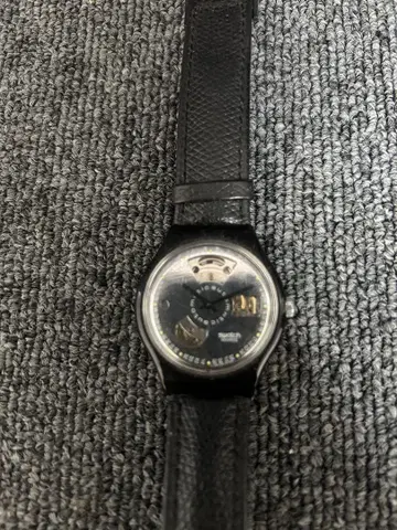 Swatch AUTOMATIC BLACK MOTION Vintage
