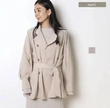 [ meri ] 쇼트 트렌치