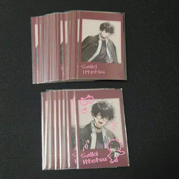 니지산지 방과후 오리엔스 폴라로이드풍 트레이딩 카드 사에키 잇테츠