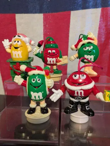 엠앤엠즈 m&m's 캔디 토퍼 빈티지 밀토이