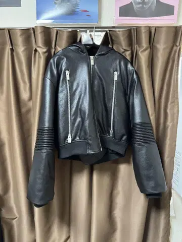 공식 매장 구매 RYE CHASIN 자켓 인조 가죽 유니크 y2k