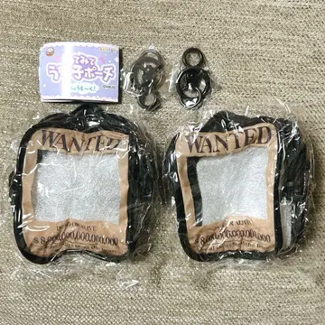 봐봐 우리 애 파우치 주목 가챠 원티드 (오니츠요) 2개 세트