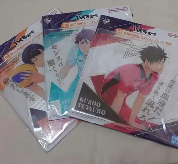 하이큐 제일복권 BIG 아크릴 스탠드 카게야마 쿠로오 오이카와